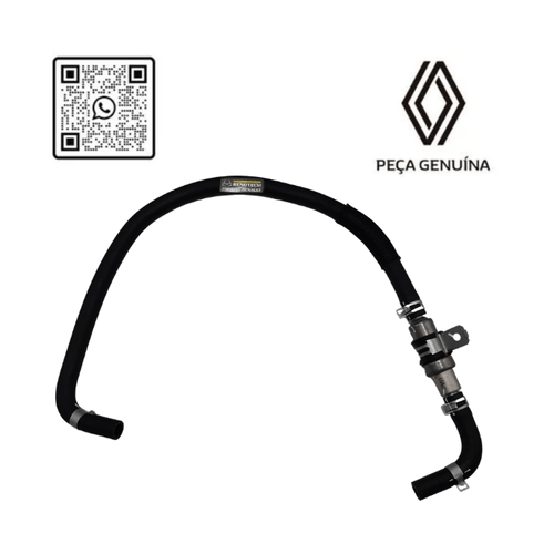 RN 079330 8201079330 MANGUEIRA DO TROCADOR DE CALOR DO CAMBIO CVT CVALVULA FLUE - 2